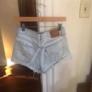 Levi's Shorts - Women’s Levi’s Denim Cut-Off Shorts Levi's Shorts - Women’s Levi’s Denim Cut-Off Shorts